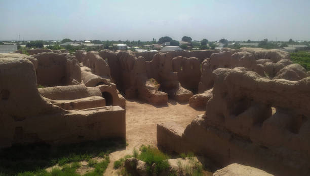 istock Old ruins from Termez usbekistan 1418853899