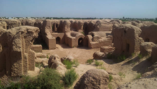 istock Old ruins from Termez usbekistan 1418853905