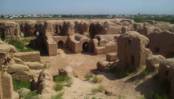 istock Old ruins from Termez usbekistan 1418853910