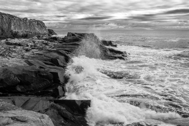istock Rocky shore in Maine 1418854573