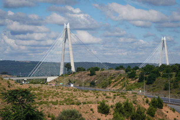 istock Yavuz Sultan Selim Bridge in Istanbul, Turkiye 1418854862
