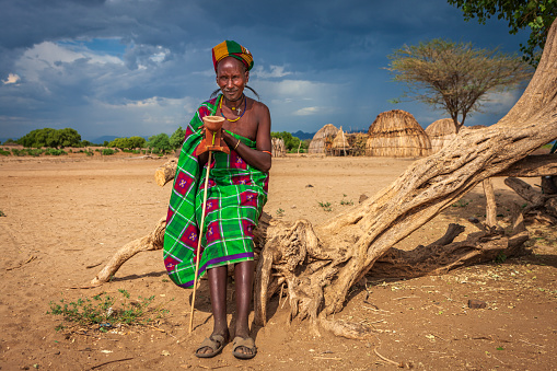 The Erbore (Arbore) tribe is a tribe that lives in the southwest region of the Omo Valley near Kenya, Africa.