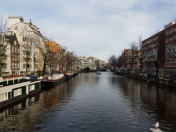 istock Canal boats 1418860762