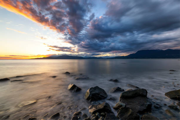 istock Dynamic Sunset view from Tower Beach, Vancouver, BC, Canada 1418884735