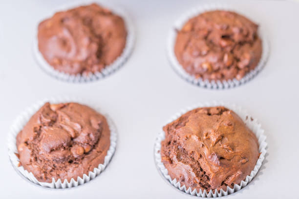 Tasty chocolate muffins