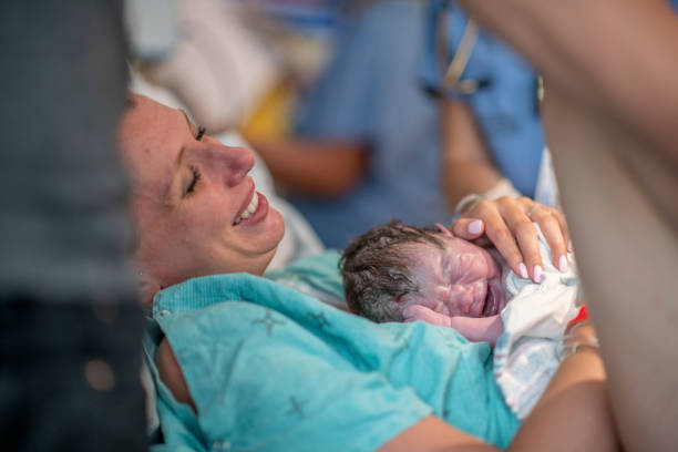 istock Smiles of Joy After Delivery 1418896711