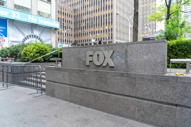 Fox News headquarters in New York, NY, USA, August 18, 2022. New York, NY, USA - August 18, 2022: Fox News headquarters in New York, NY, USA, August 18, 2022. Fox News is an American conservative cable news television channel. fox stock pictures, royalty-free photos & images