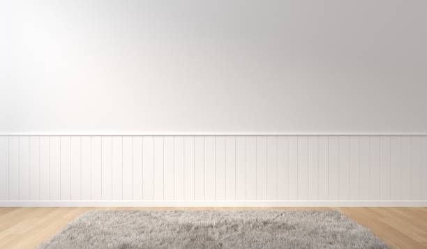 istock Interior scene with wall mock up and copy space. 3d illustration 1418919964