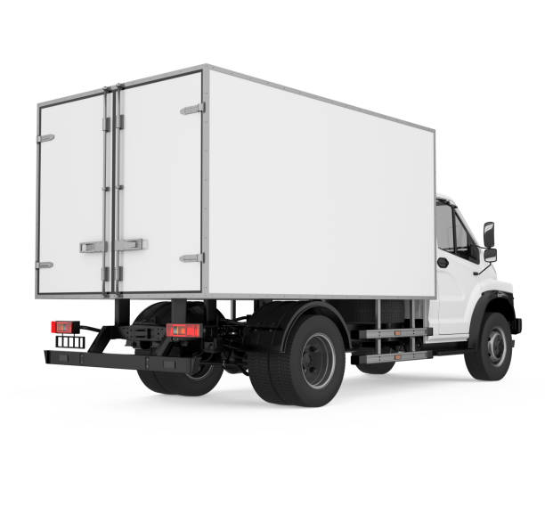istock Delivery Truck Isolated 1418929075