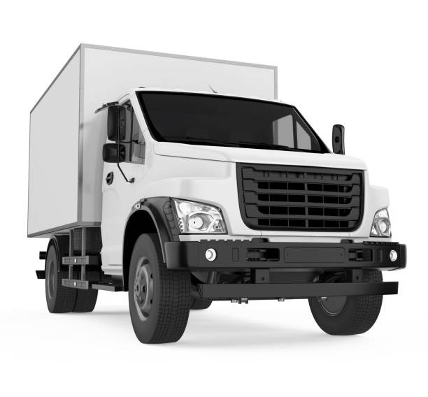 istock Delivery Truck Isolated 1418929123