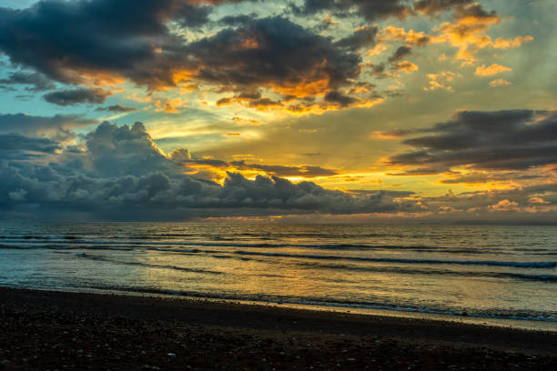 istock Idyllic sunset landscape. Tarcoles, Costa Rica 1418953600
