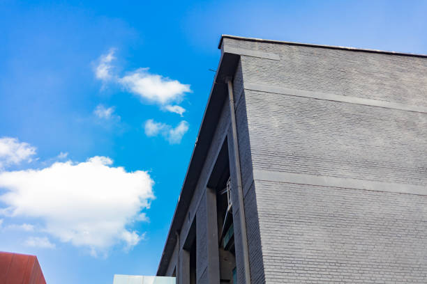 Warehouse, factory, sky
