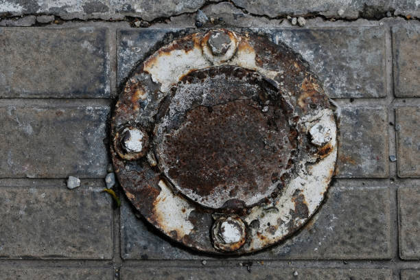 istock pattern of metal and grunge wall 1418977092