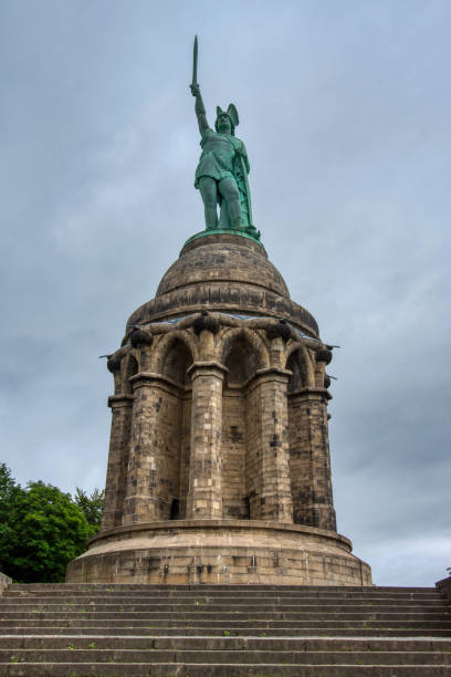 istock Hermann Monument in the Teutoburg Forest in Germany 1418986518