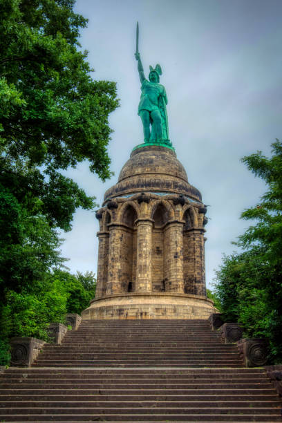 istock Hermann Monument in the Teutoburg Forest in Germany 1418986530