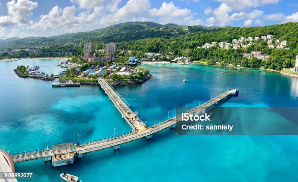 Jamaica Ocho Rio Stock Photo - Download Image Now - Jamaica, Ocho Rios, Beach