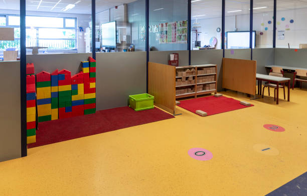 istock Children's games hall in pre school 1418993025