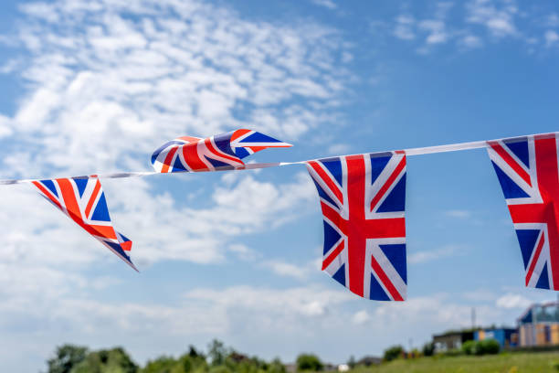 istock UK Union Jack flag bunting 1418993905