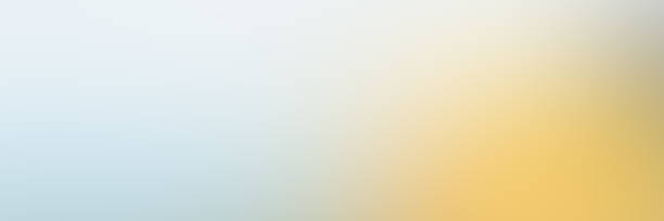 istock Soft gradient Banner with Smooth Blurred yellow blue pastel colors 1418996138