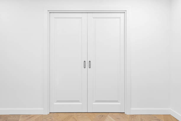 istock Doors inside of the luxury apartments. 1419005044