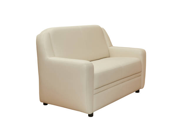 istock beige leather couch in vintage style isolated on white background, side view 1419011452