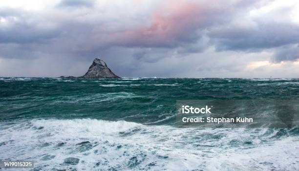 Norwegian Coast In Winter Stock Photo - Download Image Now - Bay of Water, Beach, Beauty