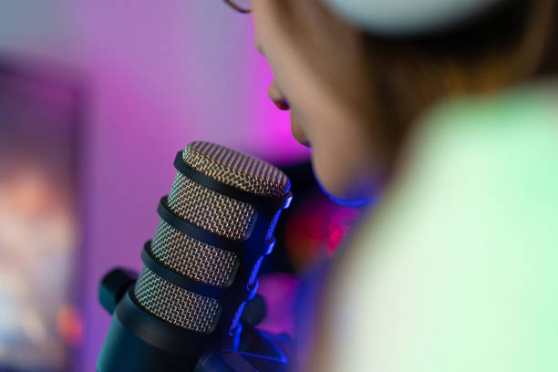 istock Asian gamer playing online video game winning excited on PC with lighting effect, broadcast streaming live at home. Gamer and E-Sport online gaming technology Championship tournament gamer concept. 1419029172