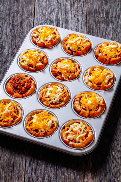 istock sloppy joe cups in muffin tin, top view 1419037326
