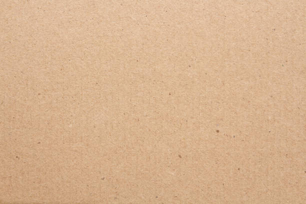 istock Cardboard sheet texture background, detail of recycle brown paper box pattern. 1419048112
