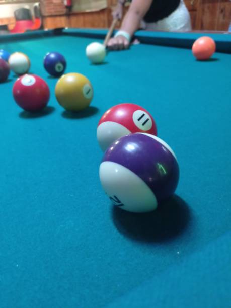 istock american billiards, ball game, billiard balls, pool table, sport 1419053092