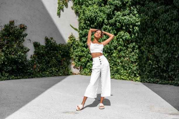 istock Beautiful woman posing outdoors 1419057221