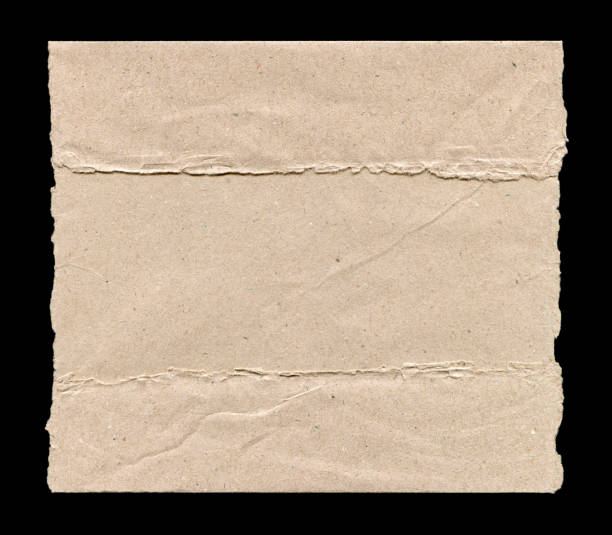 istock Cut or torn paper background textured isolated 1419069324