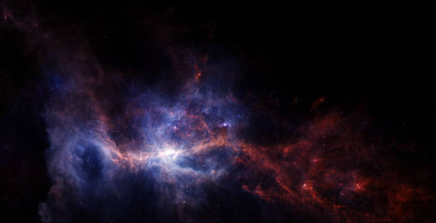 istock Space and glowing nebula background. Elements of this image furnished by NASA. 1419074358