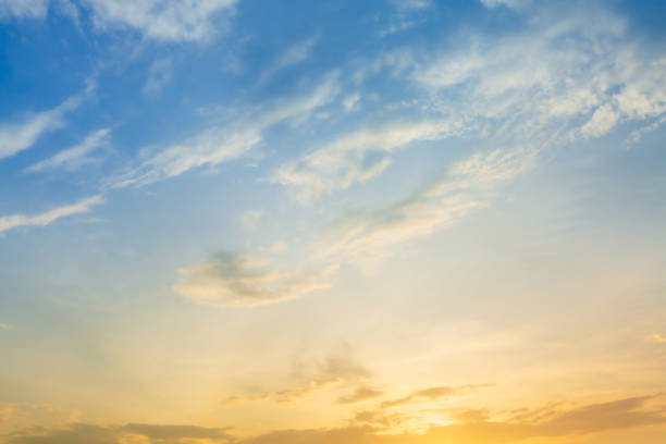 istock clouds and orange sky,sunset sky for background or sunrise sky and morning clouds 1419074795