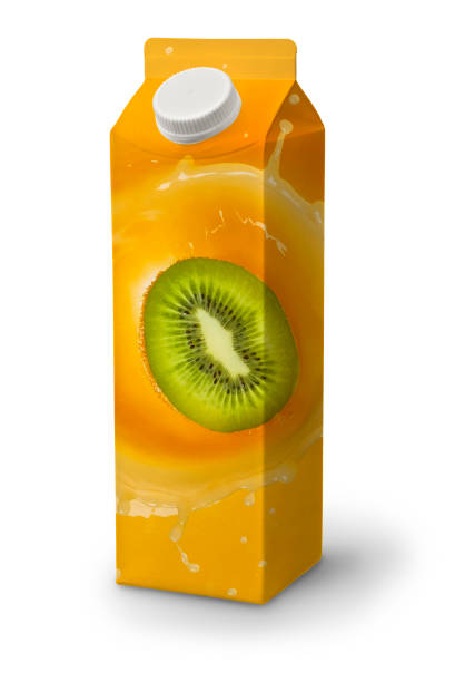 istock juice carton with kiwi falling in orange juice making a splash 1419076968