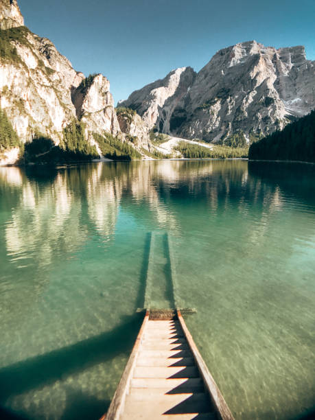 istock braies lake in the mountains 1419083229