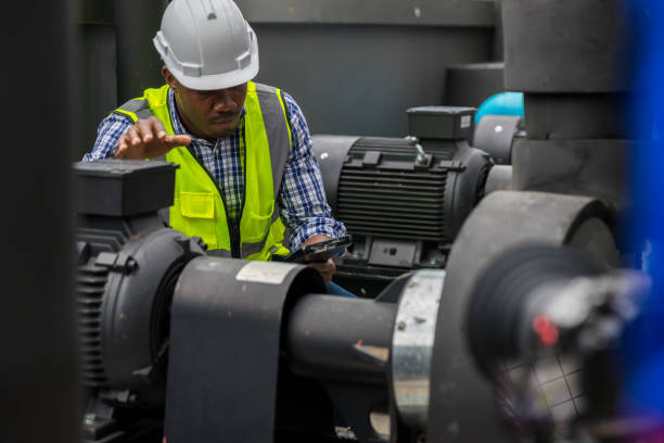 istock Industrial engineer work on site. engineer visit and inspection site engineer at industrial site. Inspector engineer check and working on site 1419084098
