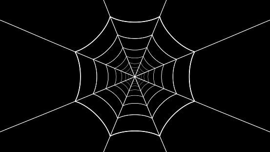 Abstract spider web background.