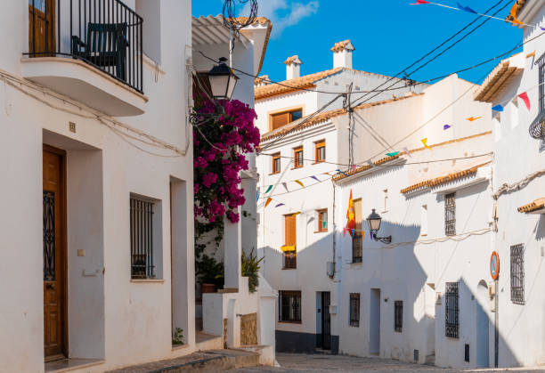 istock white houses mediterranean town altea 1419106843