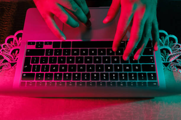 istock Unrecognizable Person Typing on Laptop 1419108571