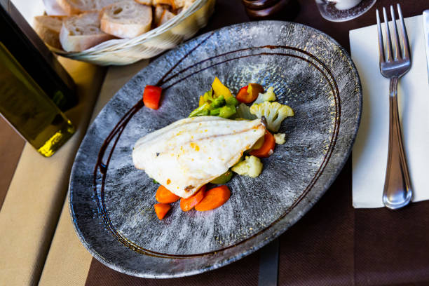 istock Dorado in white sauce 1419112222