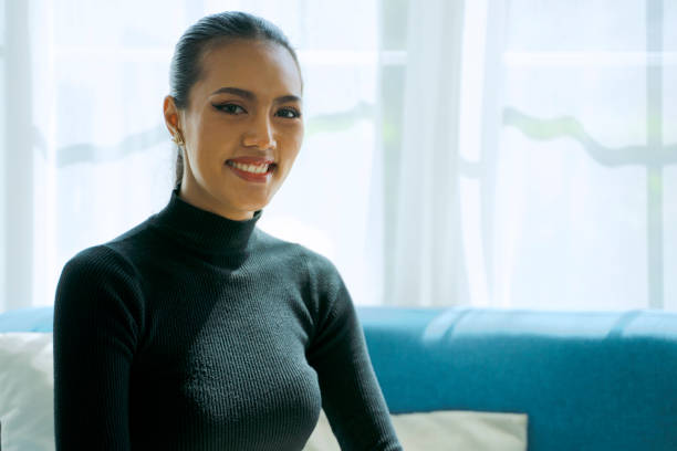 istock Young woman is working at home. 1419113012