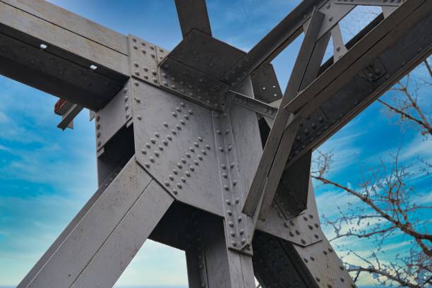 istock a fragment of an iron bridge 1419114089