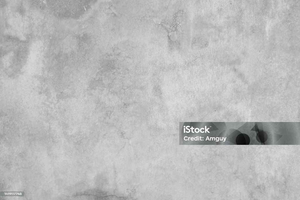 Old wall texture cement dirty gray with black  background abstract grey and silver color design are light with white background. Textured Stock Photo