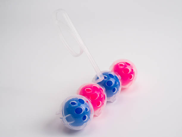 istock Toilet balls on a white background. Cleaning agent. 1419129333