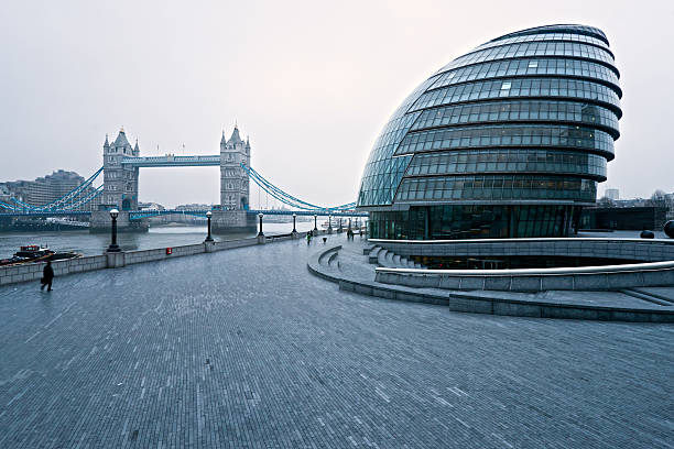 istock Tower Bridge and london city Hall. 141913026