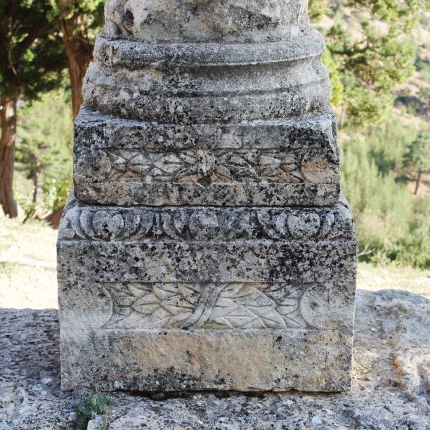 istock Stone carving in Alahan Monastery 1419130767
