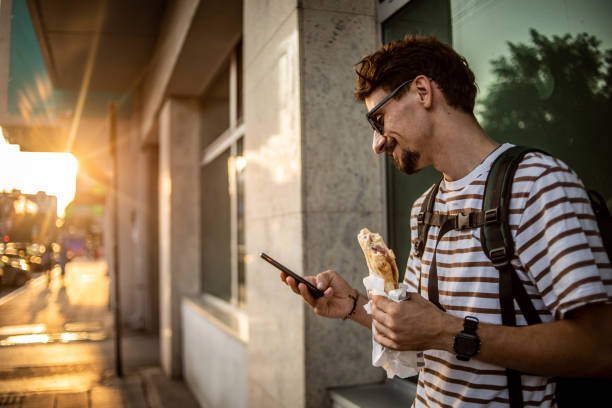 istock I enjoy fast food and walking around town 1419139723