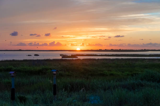 istock Sunset at the Pea Island NWR 1419140854