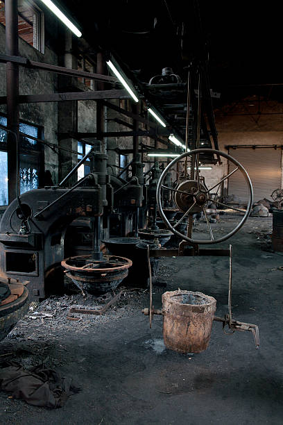 istock Dirty factory floor 141914297